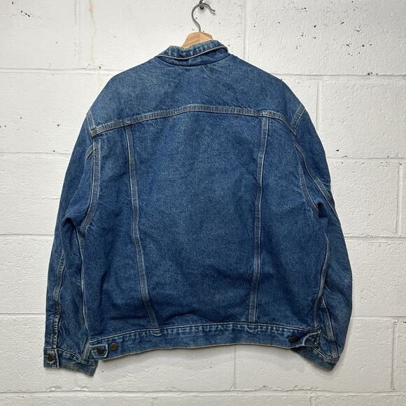 Vintage Carhartt Blanket-Lined Trucker Jacket “Darkstone” J11 - Picture 2 of 12